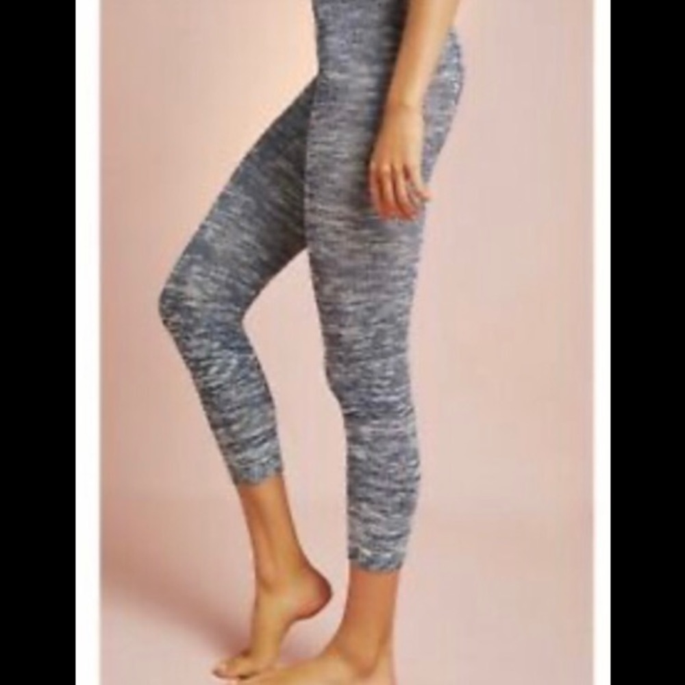 Anthropologie Tinoretta Marled Footless Tights